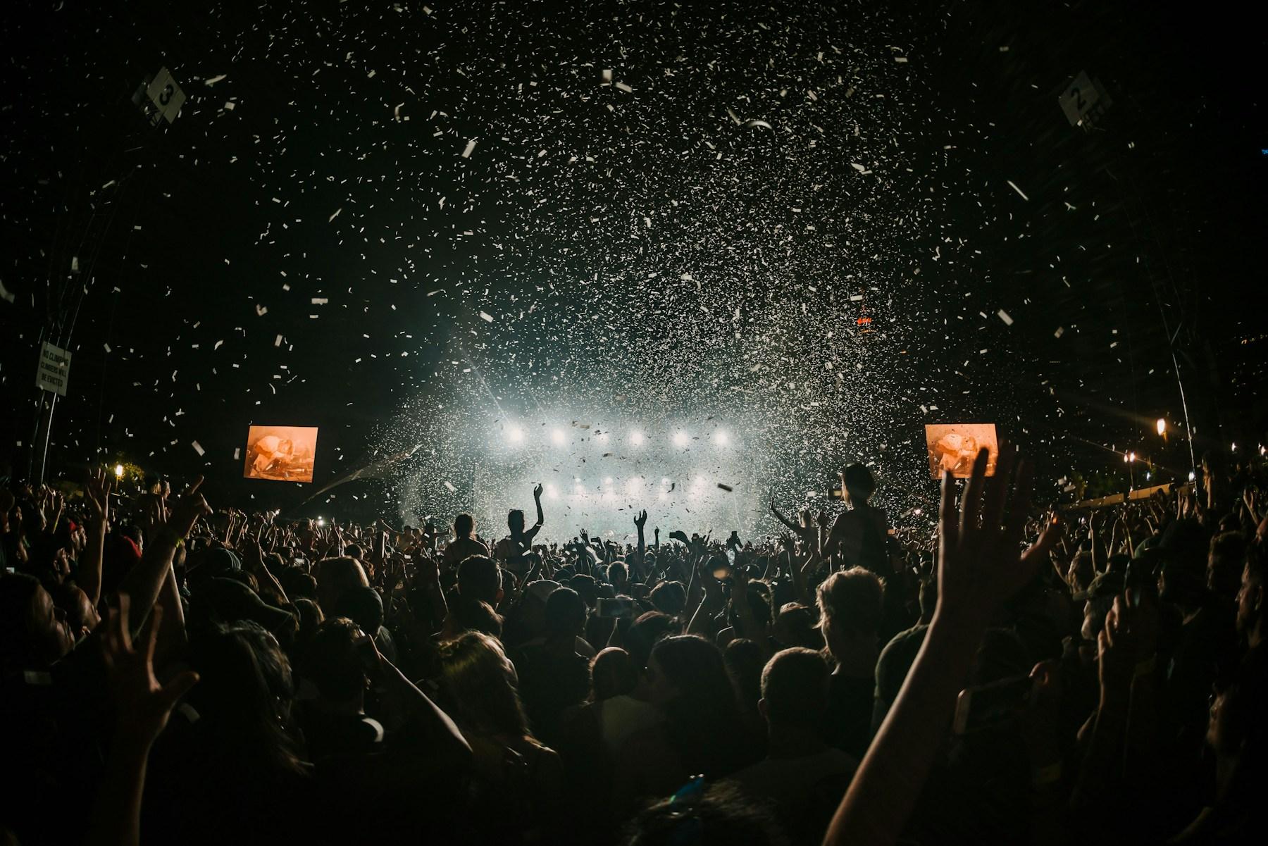 Festival crowd